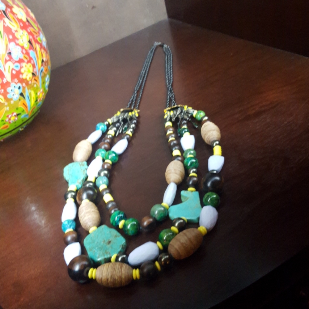 Alexis Bittar Statement Multi-Strand Necklace - image 4